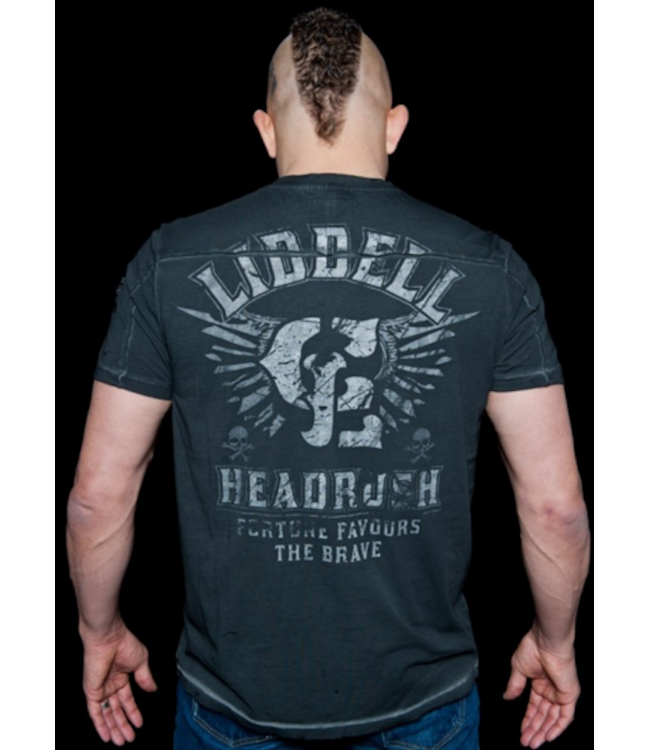 HeadRush HeadRush Chuck Liddell Onyx T Shirt Zwart Chosen Few Collection