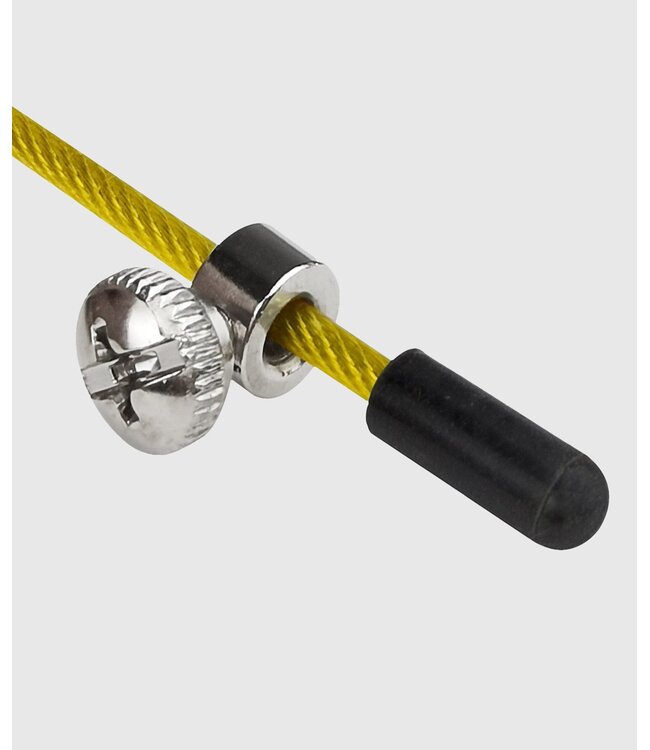 Venum Thunder Evo Jump Rope Springseil Schwarz Gelb