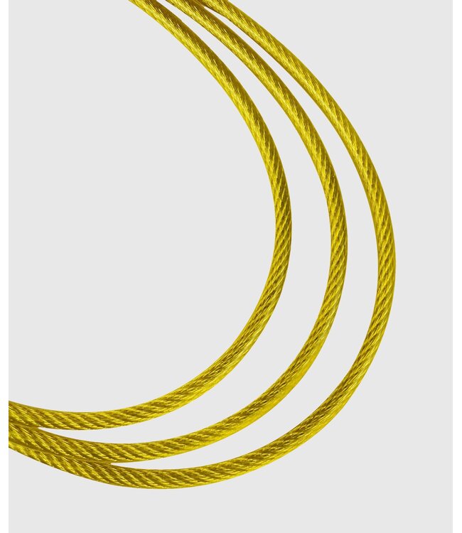Venum Thunder Evo Jump Rope Skipping Rope Black Yellow