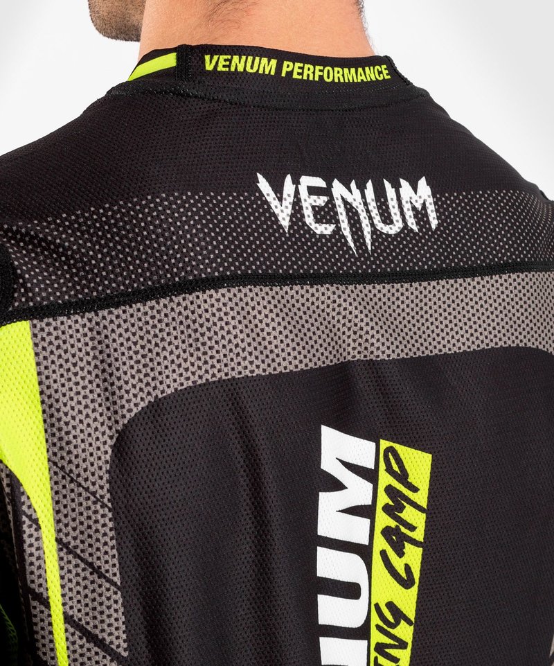 Venum Venum Training Camp 3.0 Dry Tech T-Shirt Black Yellow