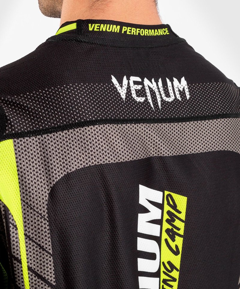 Venum Venum Trainingslager 3.0 Dry Tech T-Shirt Schwarz Gelb