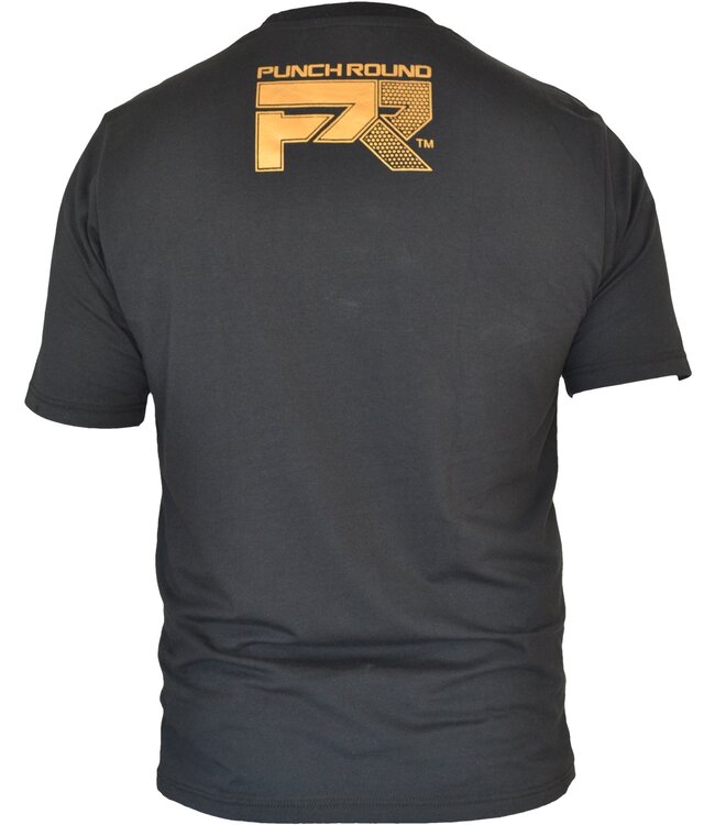 Punch Round Tiger Razor Shirt Black Gold