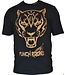 Punch Round Tiger Razor Shirt Black Gold