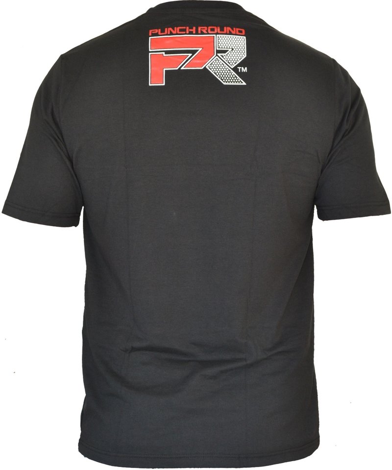 PunchR™  Punch Round Tiger Razor Shirt Schwarz Weiss Rot