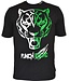 Punch Round Tiger Razor Shirt Schwarz Weiss Grün