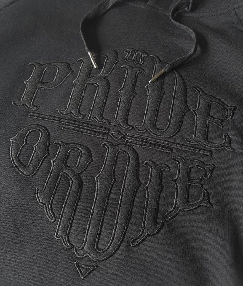 Pride or Die Pride or Die Hoody Sweater Reckless Full Black