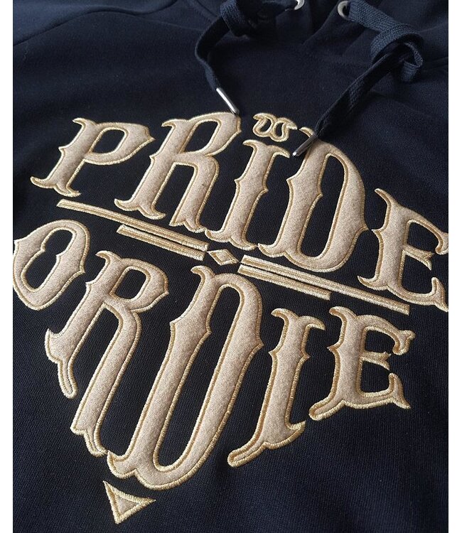 Pride or Die Pride or Die Hoody Sweater Reckless Schwarz Gold