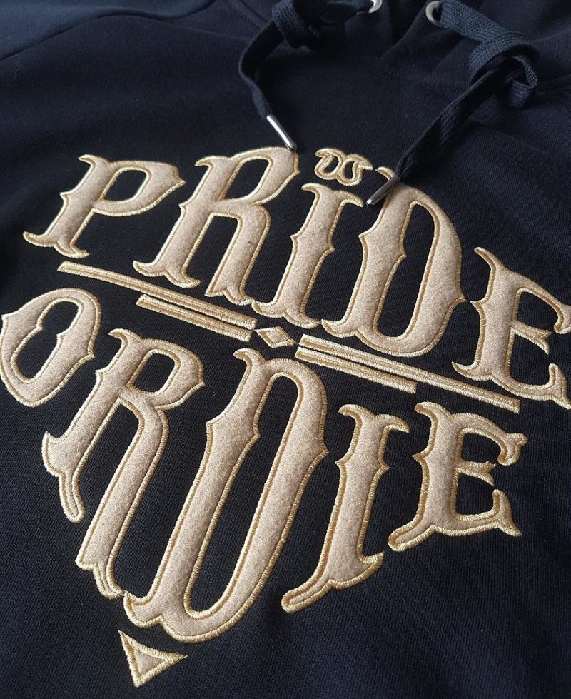 Pride or Die Pride or Die Hoody Sweater Reckless Black Gold