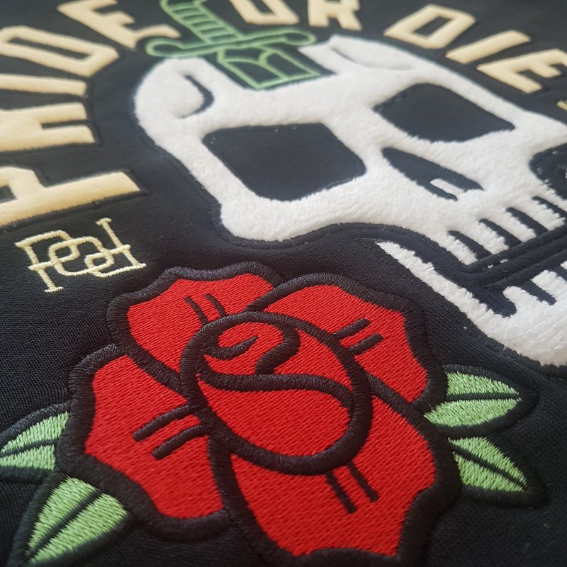 Pride or Die Pride or Die Hoody Sweater Stay Sharp Zwart