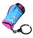 PunchR™  Punch Round Boxing Glove Keyring Pink Black Bleu