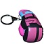 PunchR™  Punch Round Bokshandschoen Sleutelhanger Roze Zwart Blauw