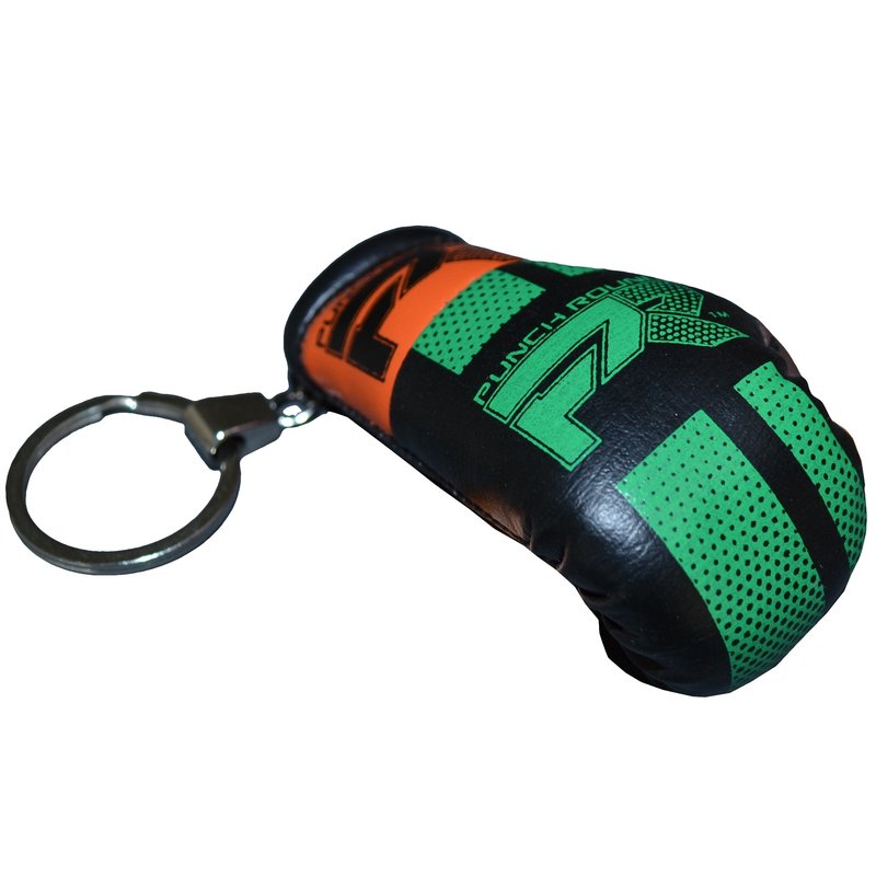 PunchR™  Punch Round Boxhandschuh Schlüsselring Camo Grün Orange