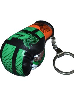 PunchR™  Punch Round Bokshandschoen Sleutelhanger Camo Groen Oranje
