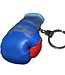 PunchR™  Punch Round Bokshandschoen Sleutelhanger Blauw Rood Zilver