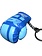 PunchR™  Punch Round Boxing Glove Keyring Blue White