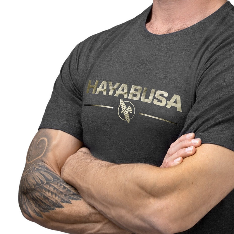 Hayabusa Hayabusa Metallic Logo T-Shirt Black Gold