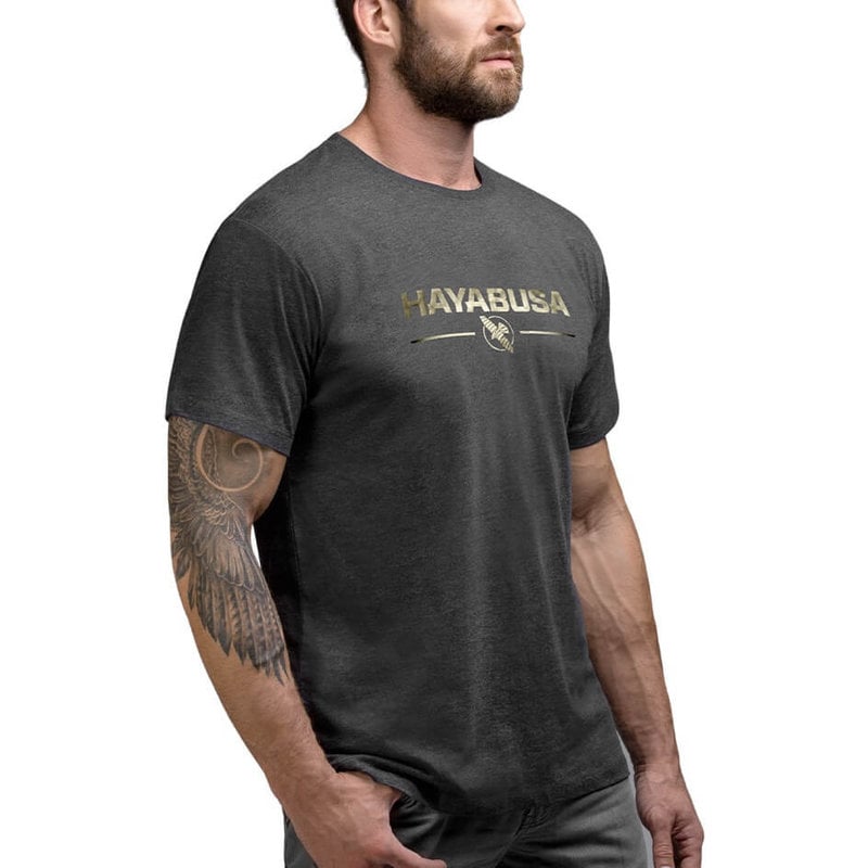 Hayabusa Hayabusa Metallic Logo T-Shirt Black Gold