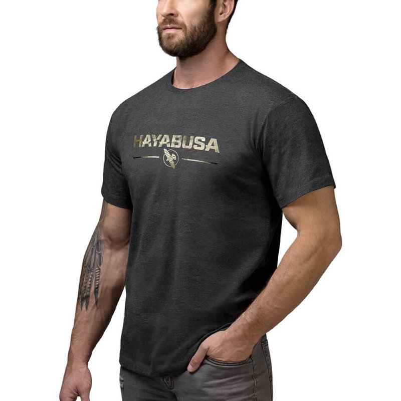 Hayabusa Hayabusa Metallic Logo T-Shirt Schwarz Gold