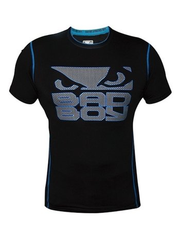 Bad Boy Bad Boy Carbon Rash Guard S / S Neo Blue