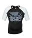Bad Boy Engage Rash Guard S / S Zwart Wit