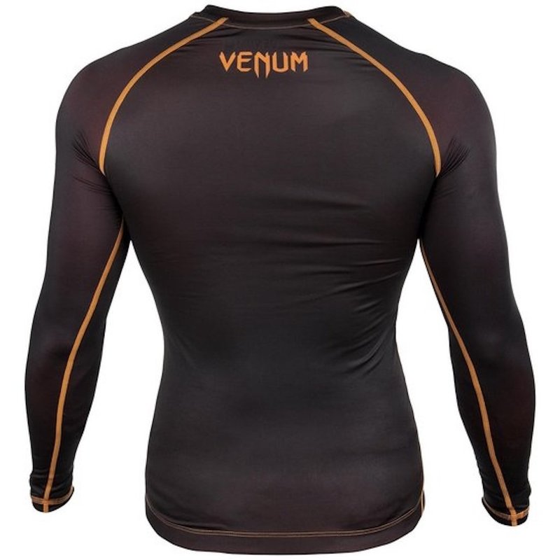 Venum Venum Contender 3.0 Compressie T-shirts L/S Zwart Oranje