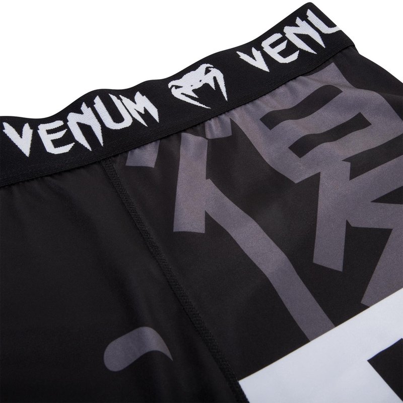 Venum Venum Revenge Leggings Spats Tights Black Grey