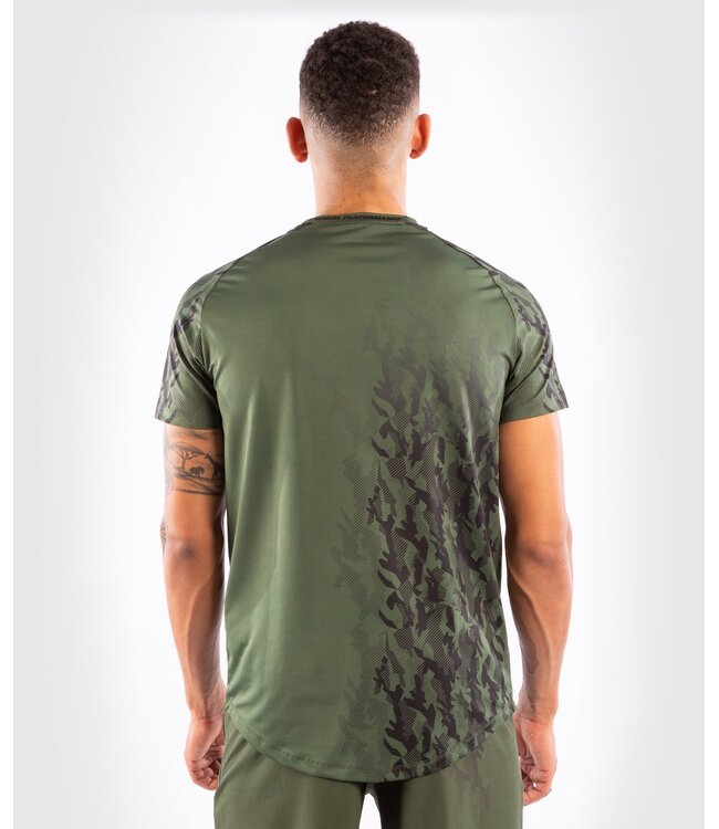 UFC Venum Authentic Fight Week Herren Leistung K/A T-Shirt Khaki