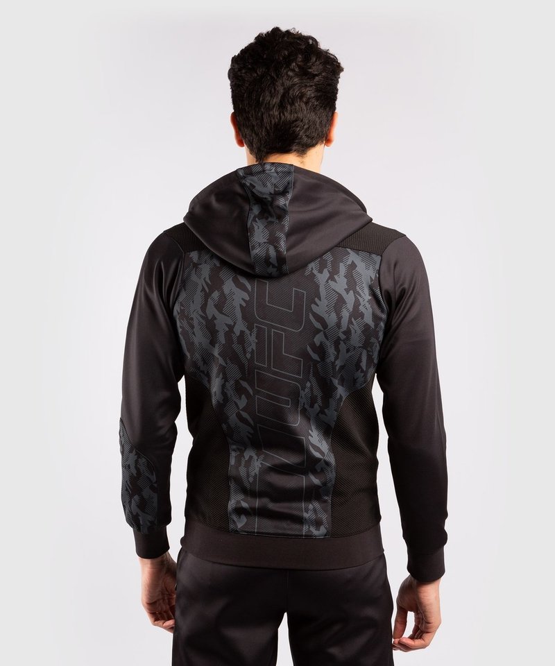 Venum UFC Venum Authentic Fight Week Men's Zip Hoodie Black