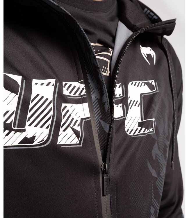 Venum UFC Venum Authentic Fight Week Men's Zip Hoodie Black