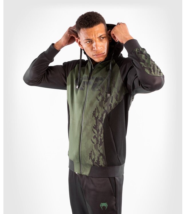 Venum UFC Venum Authentic Fight Week Hoodie met Rits Kaki