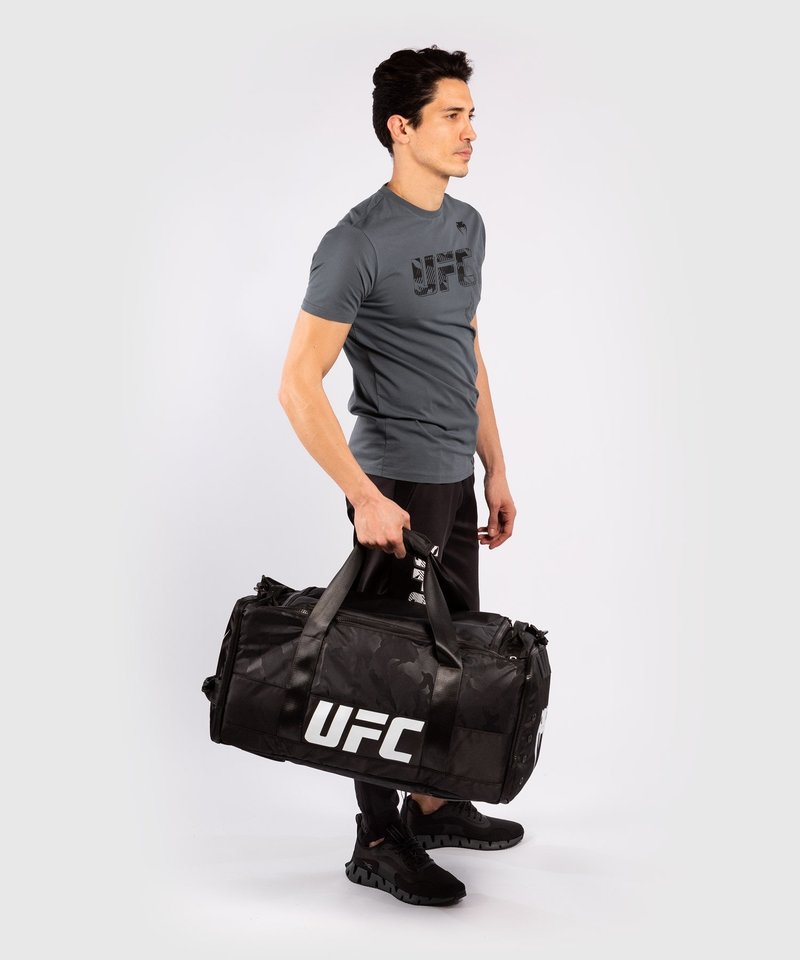 Venum UFC Venum Authentic Fight Week Kurzarm T-Shirt Grau