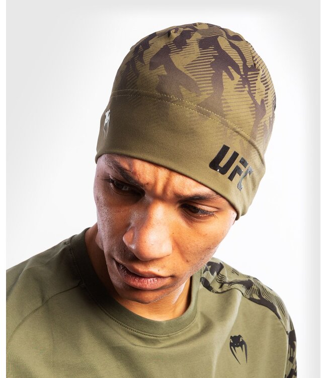UFC UFC Venum Authentic Fight Week Unisex Performance Beanie Khaki