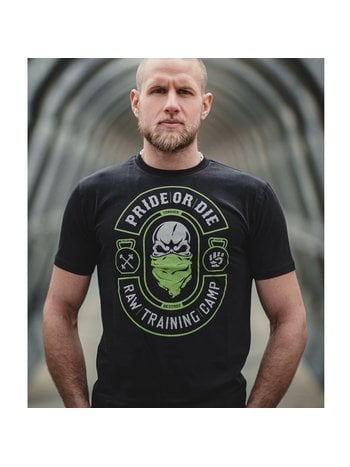 Pride or Die PRiDEorDiE T-Shirt Raw Training Camp V2 Schwarz