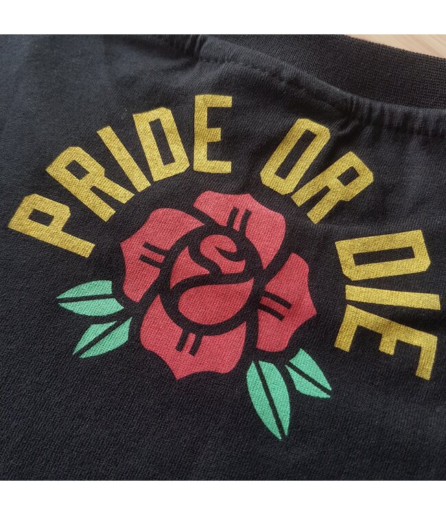 PRiDEorDiE T-Shirt Stay Sharp Schwarz