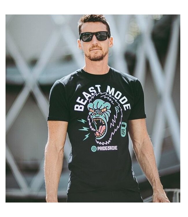 Pride or Die PRiDEorDiE T-Shirt Raw Beast Mode Schwarz