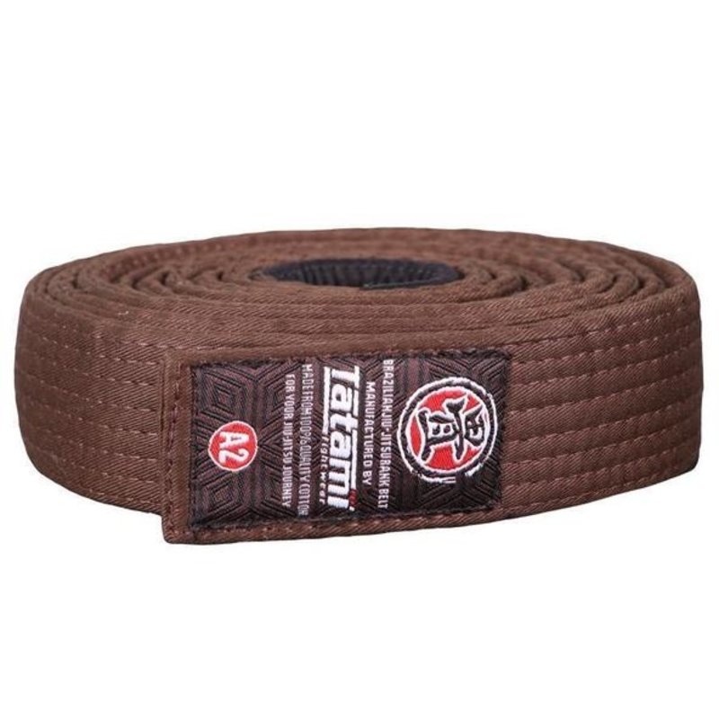 Tatami Fightwear Tatami Adult BJJ Rank Belt Brown