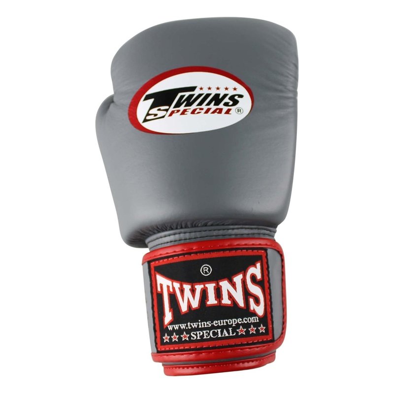 Twins Special Twins Boxhandschuhe BGVL 3 Air Grau Rot Twins Fight Gear.