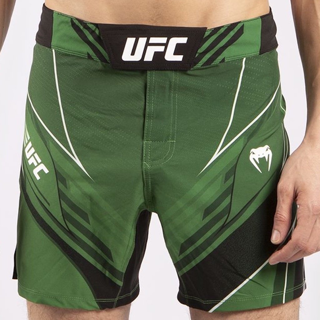 UFC x Venum Pro Line Mens Fight Shorts Green