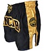 PunchR Muay Thai Kickboks Broek Zwart Goud