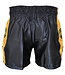 PunchR Muay Thai Kickboks Broek Zwart Goud
