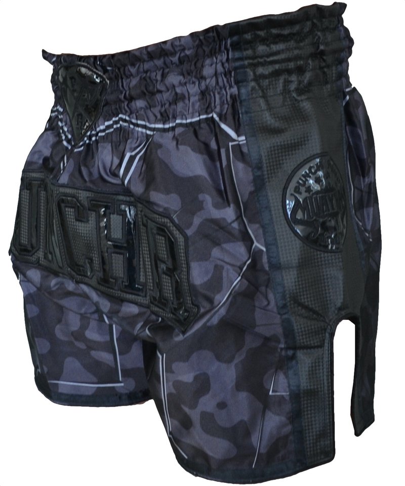 PunchR™  PunchR Kickboks Short Urban Camo Zwart