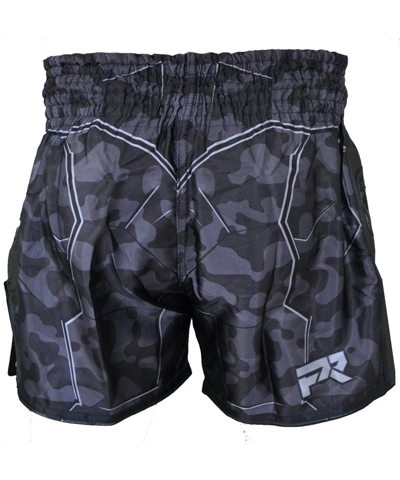 PunchR™  PunchR Kickboks Short Urban Camo Zwart