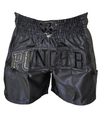 PunchR™  PunchR™ Muay Thai Kickboxing Short Schwarz