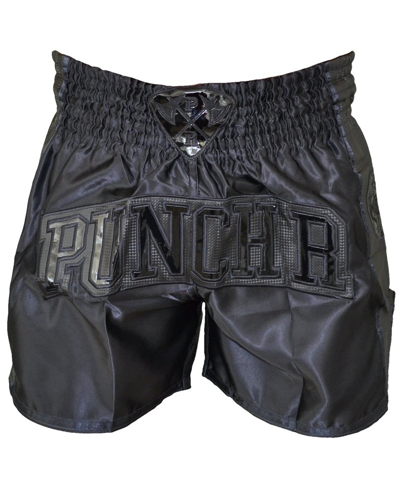 PunchR™  PunchR™ Muay Thai Kickboks Short Zwart