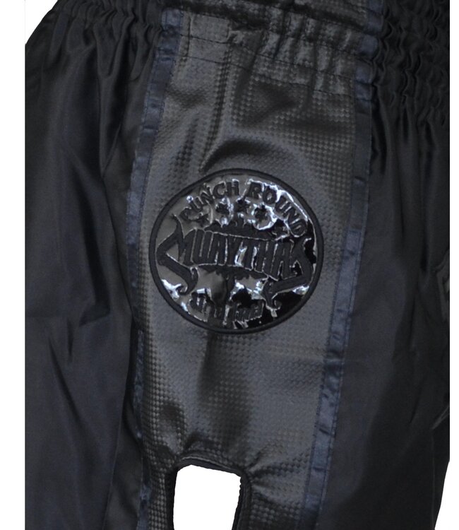 PunchR™ Muay Thai Kickboxing Short Black