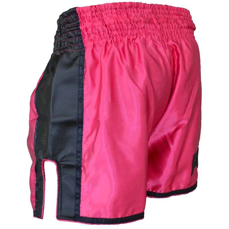 PunchR™  Punch Round™ FTX Muay Thai Short Rosa Schwarz