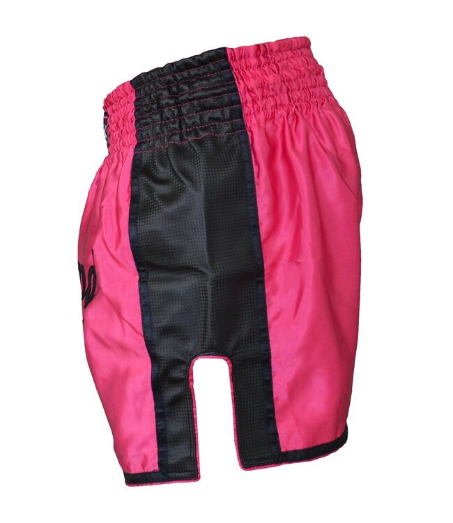 PunchR™  Punch Round™ FTX Muay Thai Short Pink Black