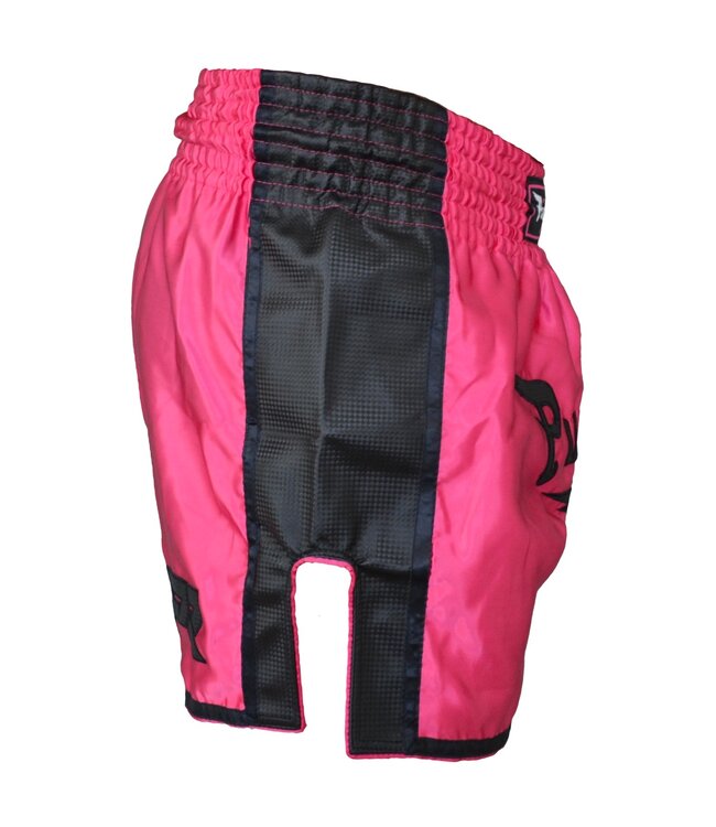 PunchR™  Punch Round™ FTX Muay Thai Short Pink Black