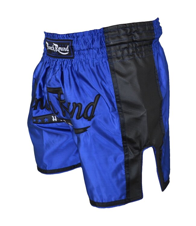 PunchR™  Punch Round™ FTX Muay Thai Short Blue Black