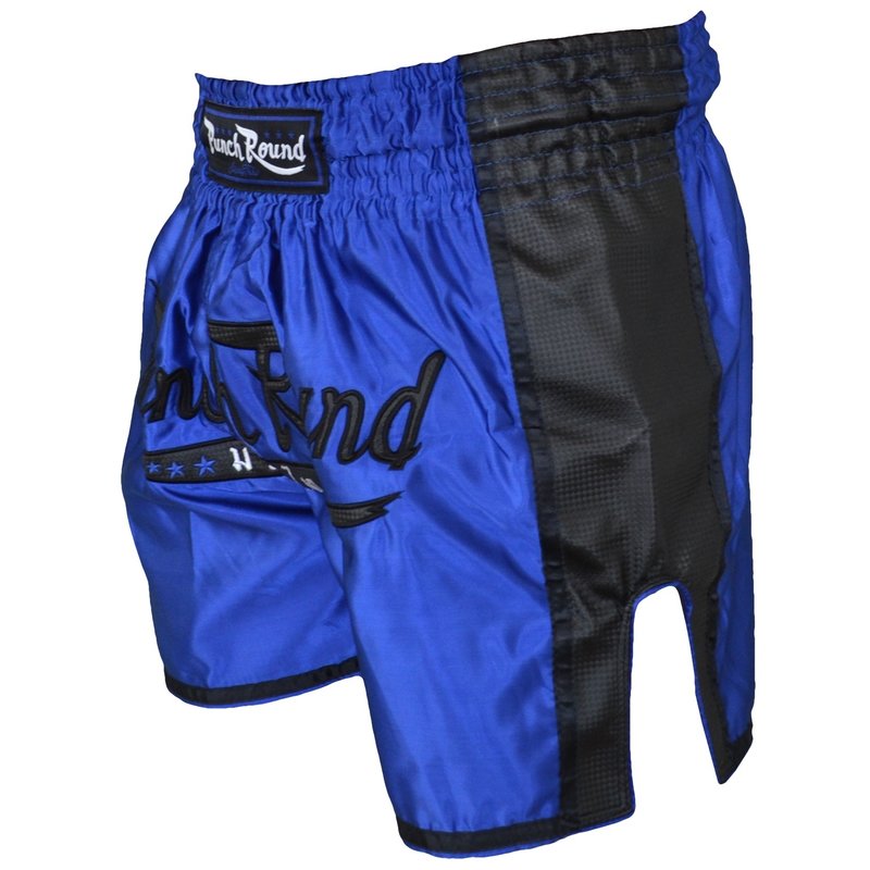 PunchR™  Punch Round™ FTX Muay Thai Short Blauw Zwart